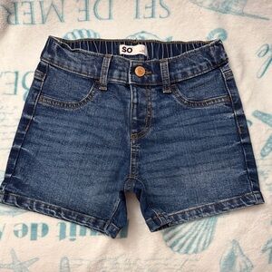 5️⃣ FOR 2️⃣0️⃣ SALE 🏷️ SO Kids Classic Blue Denim Shorts Size 8